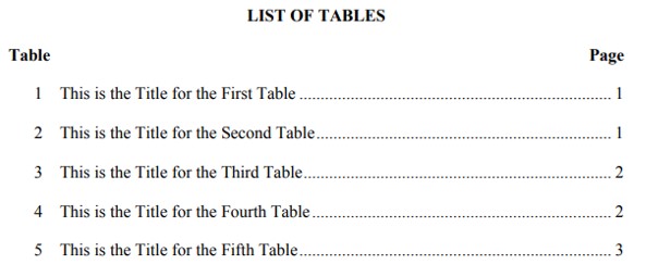 list-of-table