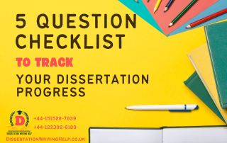track your dissertation progress
