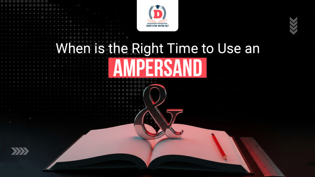 when to use an ampersand